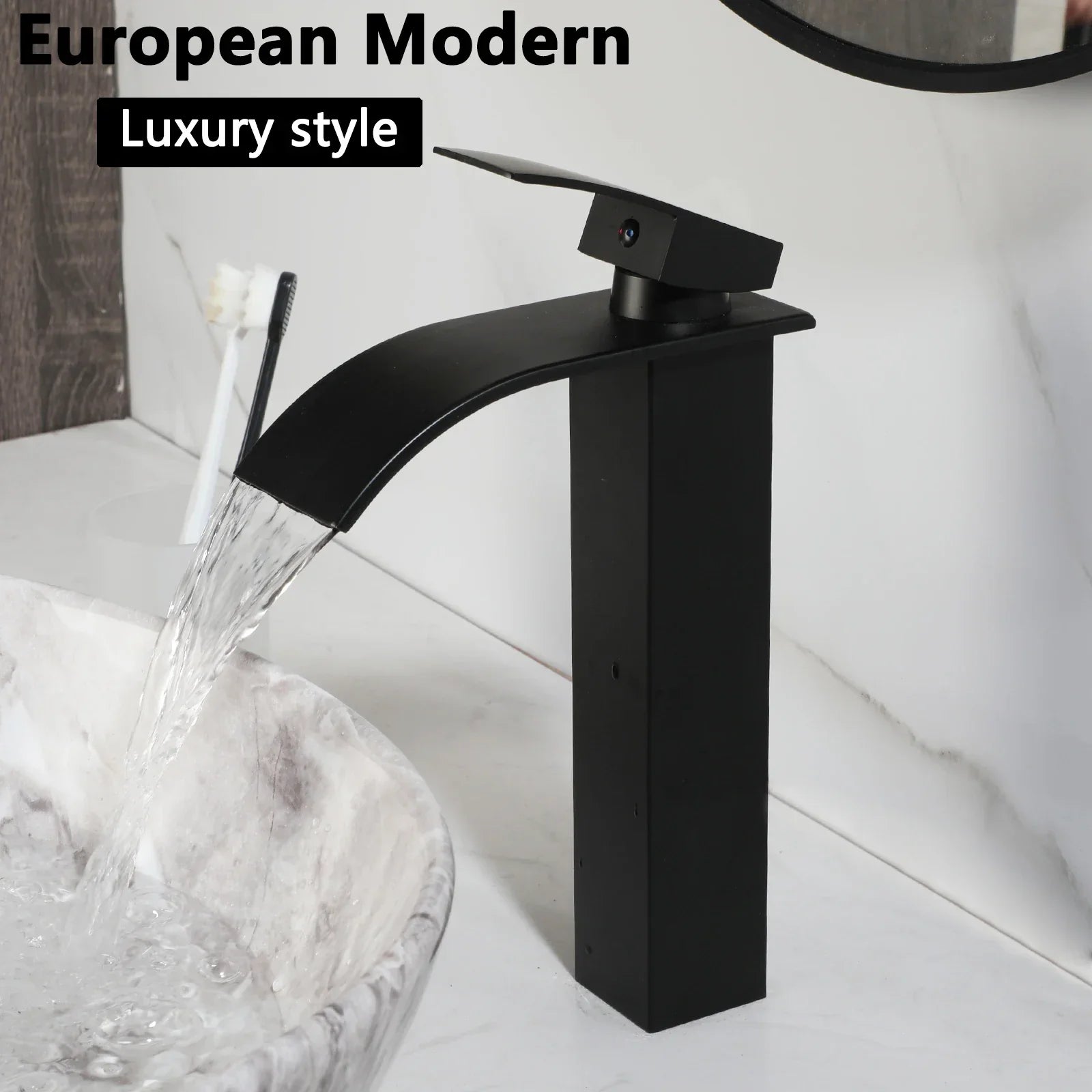 Premium Ceramic Glossy Oval Vessel Sink (Includes Drain & P-Trap)