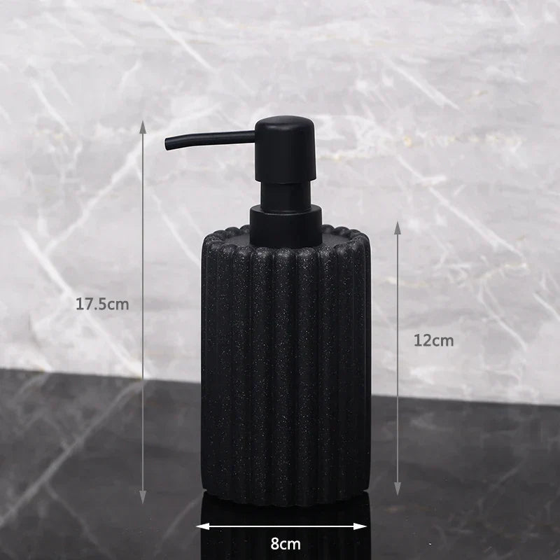Premium Ceramic Odor-Neutral Soap Dispenser (500ml)