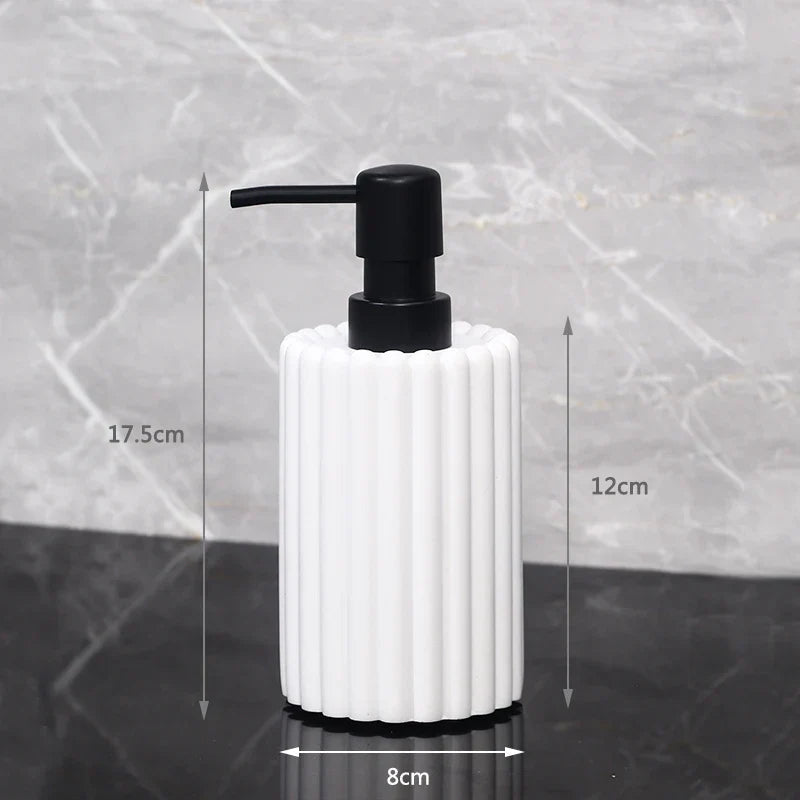 Premium Ceramic Odor-Neutral Soap Dispenser (500ml)