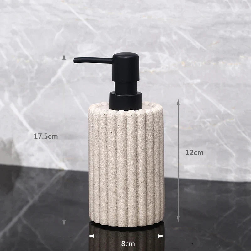 Premium Ceramic Odor-Neutral Soap Dispenser (500ml)