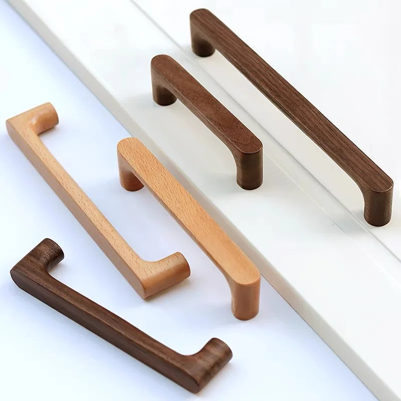 Premium Solid Wood Cabinet & Drawer Knob (Screws Included)