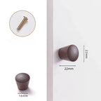 Premium Solid Wood Cabinet & Drawer Knob (Screws Included)