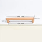 Premium Solid Wood Cabinet & Drawer Knob (Screws Included)