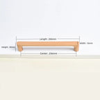 Premium Solid Wood Cabinet & Drawer Knob (Screws Included)
