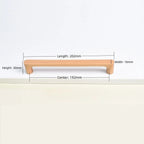 Premium Solid Wood Cabinet & Drawer Knob (Screws Included)