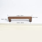 Premium Solid Wood Cabinet & Drawer Knob (Screws Included)