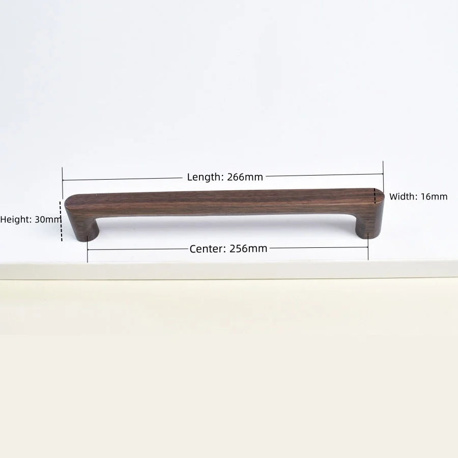 Premium Solid Wood Cabinet & Drawer Knob (Screws Included)