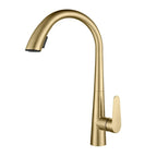 Pull-Out 304 Stainless Steel Kitchen Faucet (Deck-Mounted)