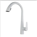 Pull-Out 304 Stainless Steel Kitchen Faucet (Deck-Mounted)
