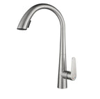 Pull-Out 304 Stainless Steel Kitchen Faucet (Deck-Mounted)