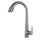 Pull-Out 304 Stainless Steel Kitchen Faucet (Deck-Mounted)