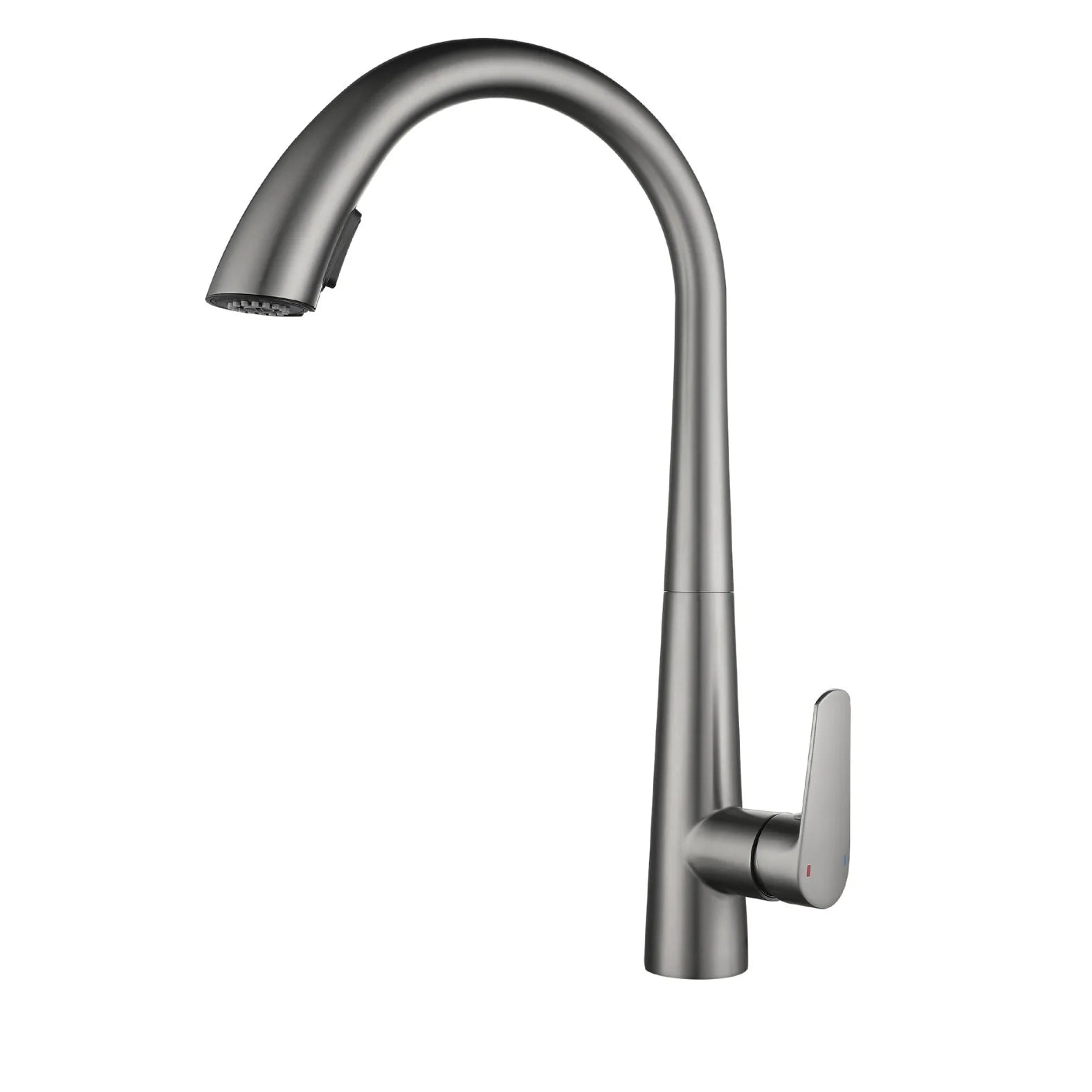 Pull-Out 304 Stainless Steel Kitchen Faucet (Deck-Mounted)