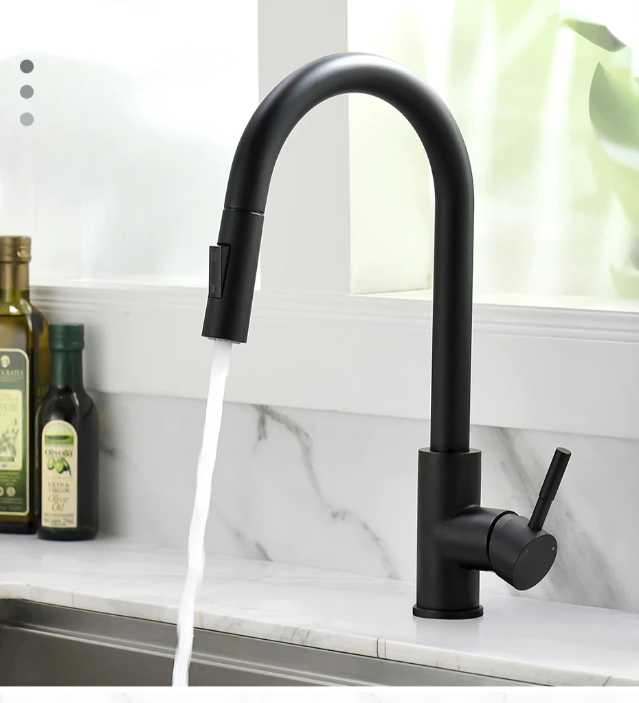 Pull-Out Single-Handle Kitchen Faucet (Deck-Mount)