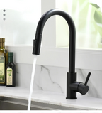 Pull-Out Single-Handle Kitchen Faucet (Deck-Mount)