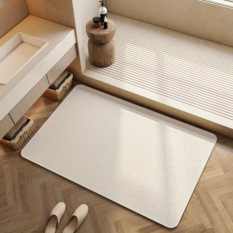 Quick-Dry Non-Slip Diatomaceous Earth Bath Mat