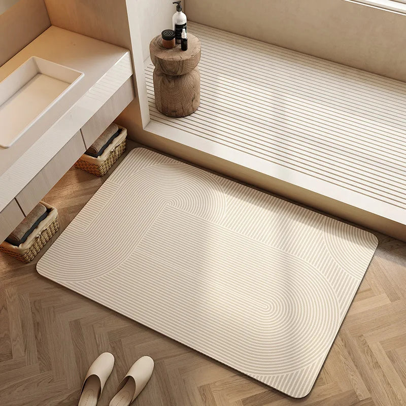 Quick-Dry Non-Slip Diatomaceous Earth Bath Mat