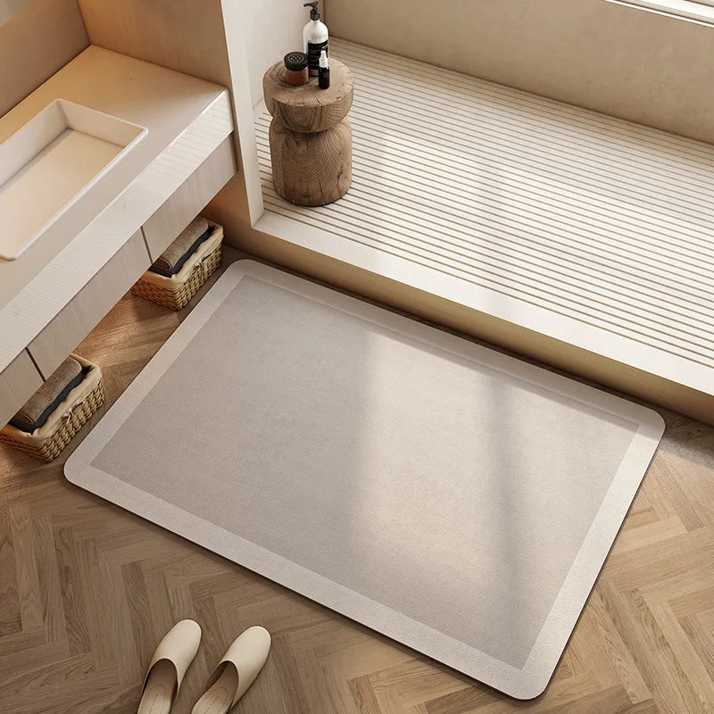 Quick-Dry Non-Slip Diatomaceous Earth Bath Mat