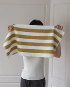 Quick-Drying Combed Cotton Striped Towel