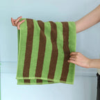 Quick-Drying Combed Cotton Striped Towel