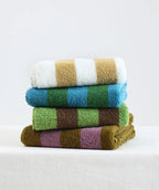 Quick-Drying Combed Cotton Striped Towel