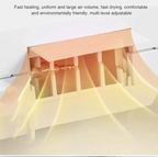 Radar Auto-Lid Heated Bidet Seat (Warm Wash & Air Dryer)