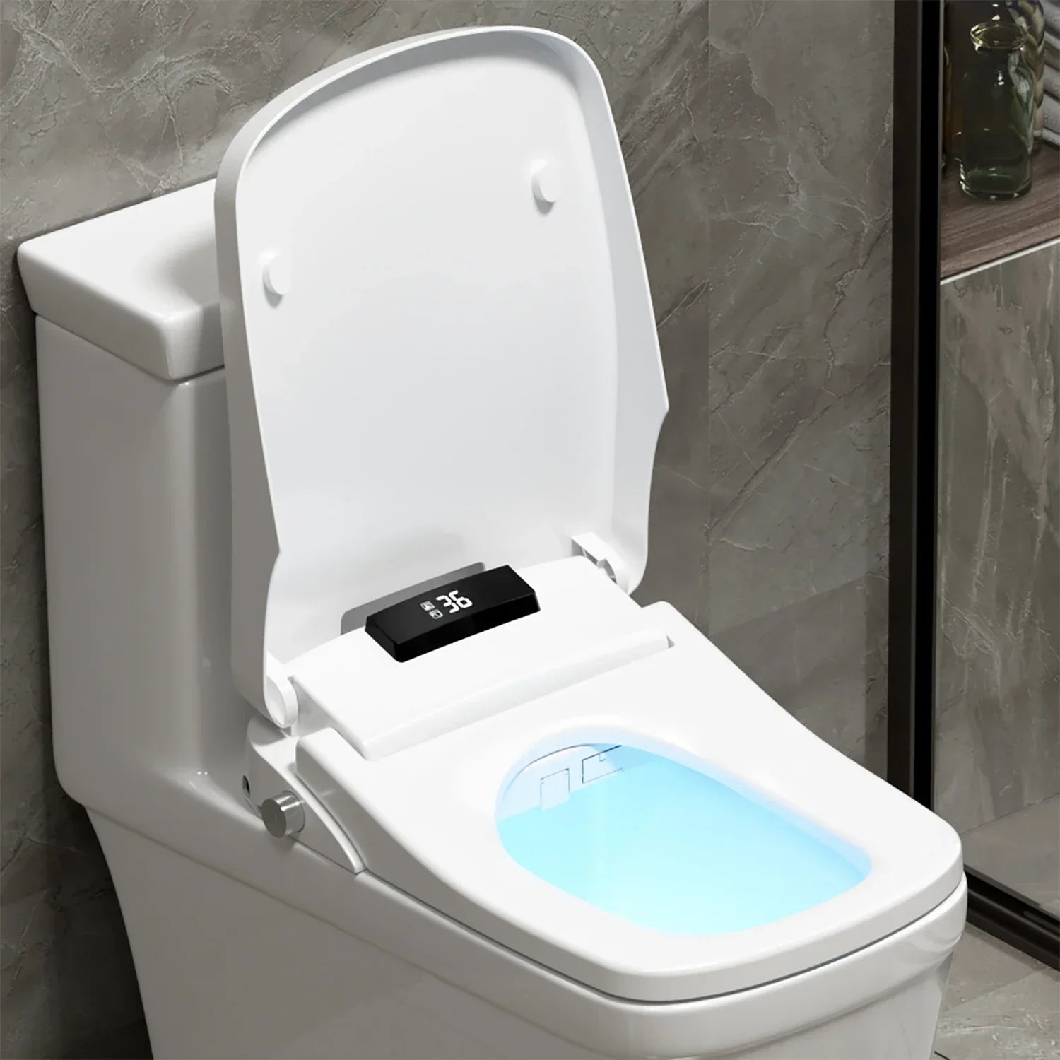 Radar Auto-Lid Heated Bidet Seat (Warm Wash & Air Dryer)