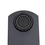 Real-Time LED Temp Display Matte Black Faucet