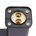 Real-Time LED Temp Display Matte Black Faucet