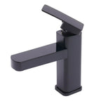 Real-Time LED Temp Display Matte Black Faucet