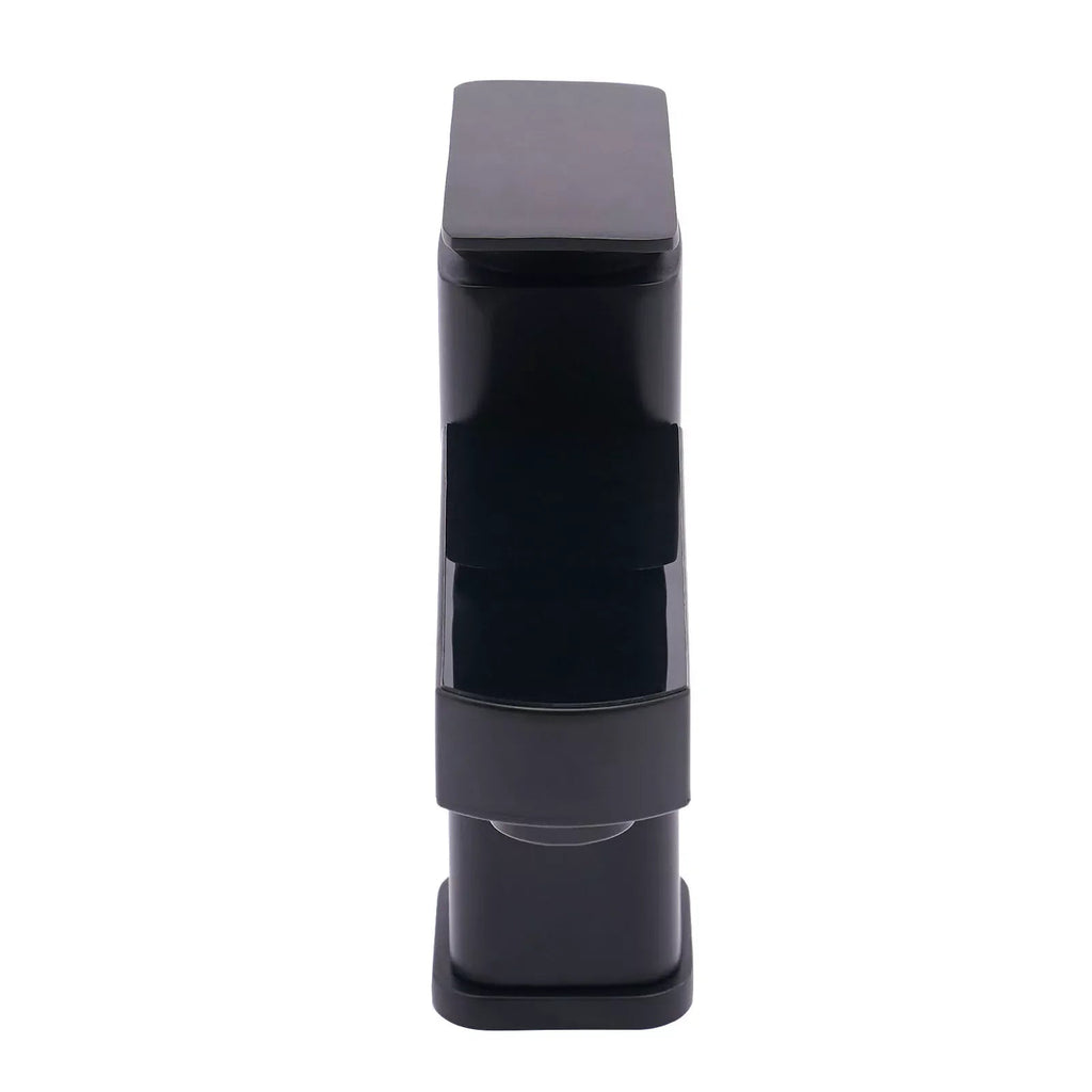 Real-Time LED Temp Display Matte Black Faucet