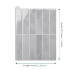 Realistic 3D Glossy Peel-And-Stick Wall Tile Sticker (Removable)
