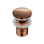 Rose Gold Solid Brass Pop-Up Sink Drain
