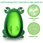 Rotating Target BPA-Free Toddler Urinal (Suction Cups & Hook)
