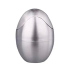 Rust-Resistant 304 Stainless Steel Mini Trash Can (Swing Lid)