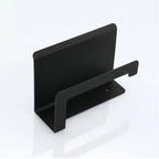 Rust-Resistant Aluminium Wall-Mount Toilet Paper Holder (Integrated Shelf)
