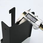 Rust-Resistant Aluminium Wall-Mount Toilet Paper Holder (Integrated Shelf)
