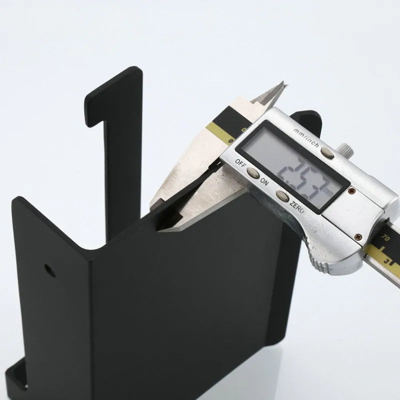 Rust-Resistant Aluminium Wall-Mount Toilet Paper Holder (Integrated Shelf)