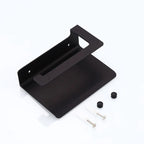 Rust-Resistant Aluminium Wall-Mount Toilet Paper Holder (Integrated Shelf)