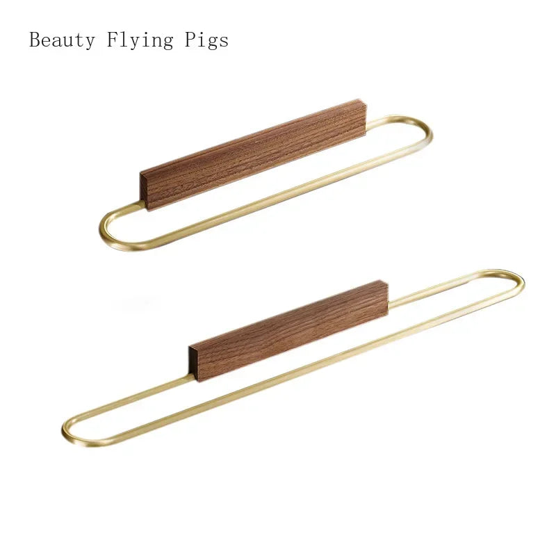 Rust-Resistant Aluminum & Solid Wood Towel Stand (Under 20 In)