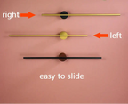 Rust-Resistant Aluminum Swing-Arm Towel Bar With Hook (Wall-Mount)