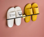 Rust-Resistant Aluminum Swing-Arm Towel Bar With Hook (Wall-Mount)