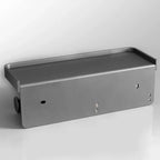 Rust-Resistant Aluminum Wall-Mounted Toilet Paper Holder with Shelf