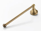Rust-Resistant Brushed Antique Brass Bathroom Hardware Set (3-Piece)
