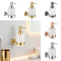 Rust-Resistant Brushed Rose Gold Bathroom Hardware Set (Wall-Mount)