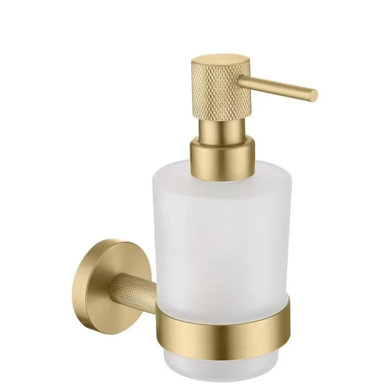 Rust-Resistant Brushed Rose Gold Bathroom Hardware Set (Wall-Mount)