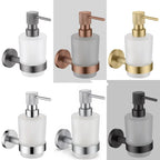 Rust-Resistant Brushed Rose Gold Bathroom Hardware Set (Wall-Mount)