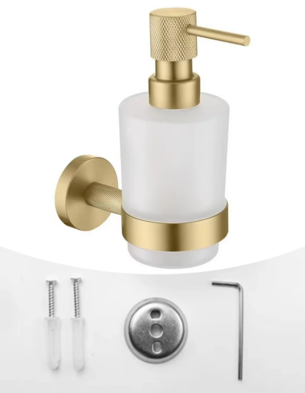 Rust-Resistant Brushed Rose Gold Bathroom Hardware Set (Wall-Mount)