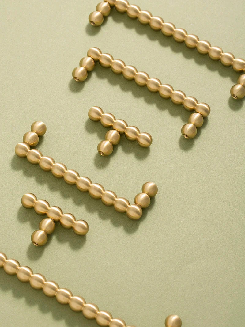 Rust-Resistant Solid Brass Cabinet & Drawer Knob