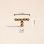 Rust-Resistant Solid Brass Cabinet & Drawer Knob