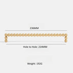 Rust-Resistant Solid Brass Cabinet & Drawer Knob